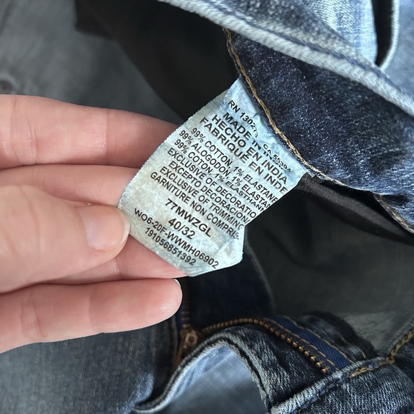 WRANGLER Retro Slim Boot Jeans 40 x 32 Medium Wash Zip Fly Mens Stretch Denim - Picture 10 of 14